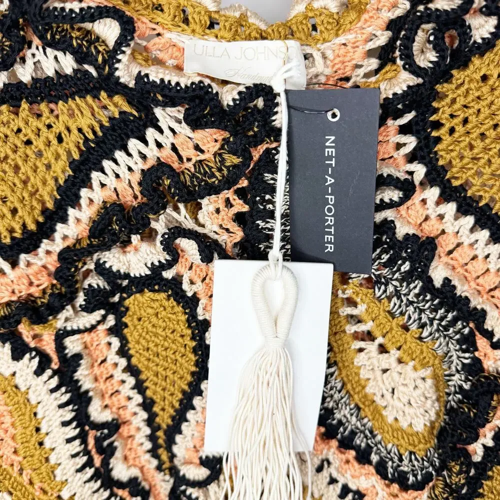 Ulla Johnson Crochet SET Sunara Top Ina Maxi Skirt XS NWT
